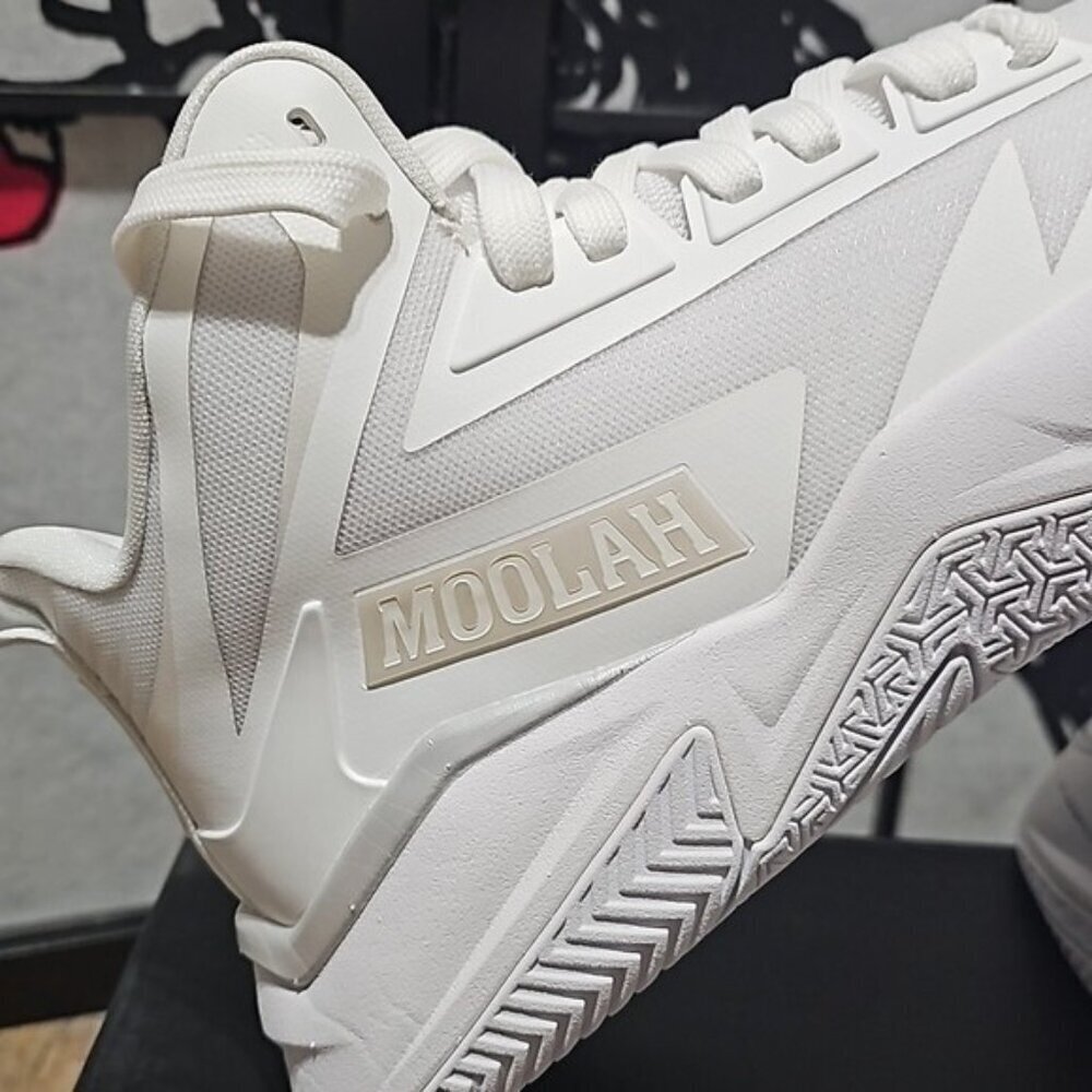 Moolah Women's Triple Double White House Basketball Shoes New Size 8.5 NWB WNBA - Picture 6 of 12